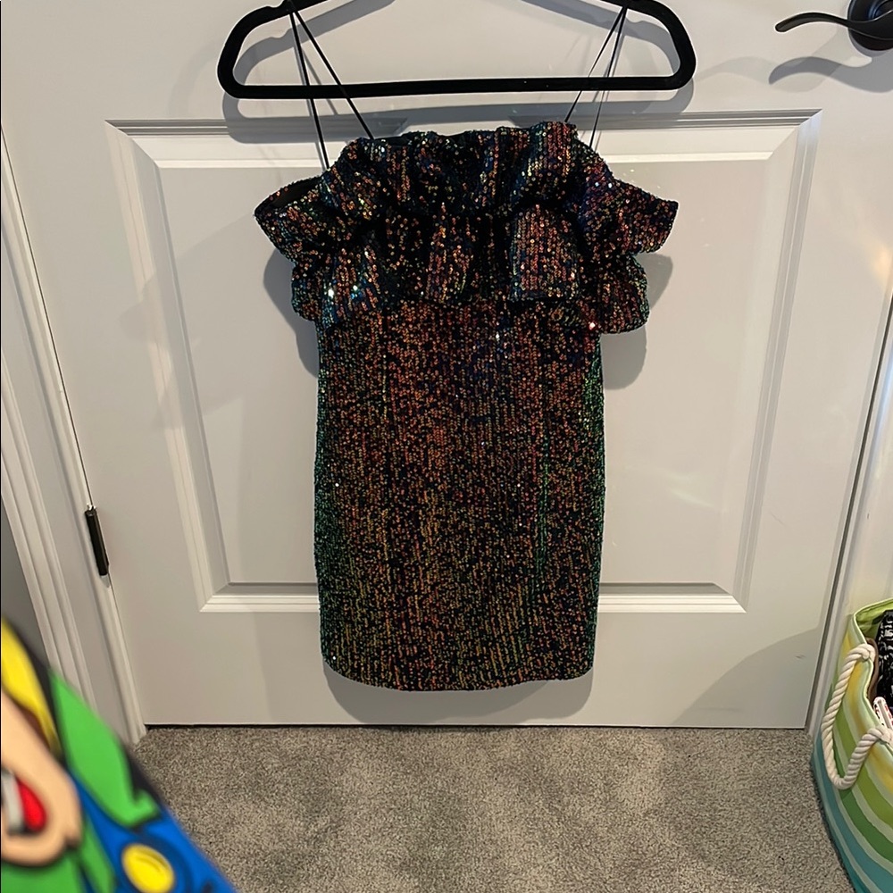 Sparkling Multicolor Kids Dress